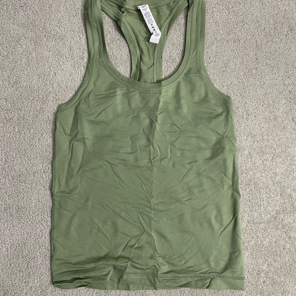 Swiftly Tech Racerback Tank 2.0, Vista Green